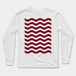 Garnet Waves Long Sleeve T-Shirt